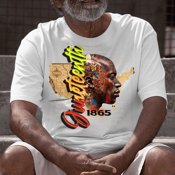 Men’s Juneteenth 1865 T-Shirt – Honoring Freedom and Heritage