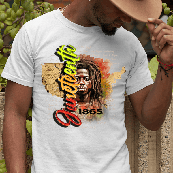 Men’s Juneteenth 1865 T-Shirt – Honoring Freedom and Heritage