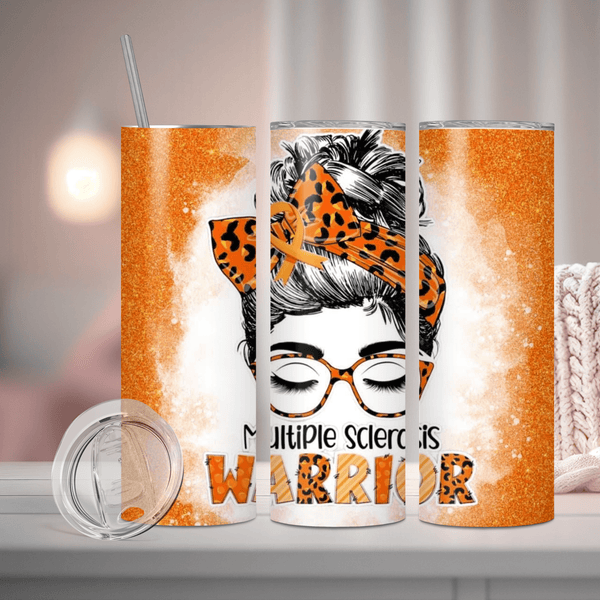 Multiple Sclerosis Warrior Tumbler – Empowering Support for MS Awareness