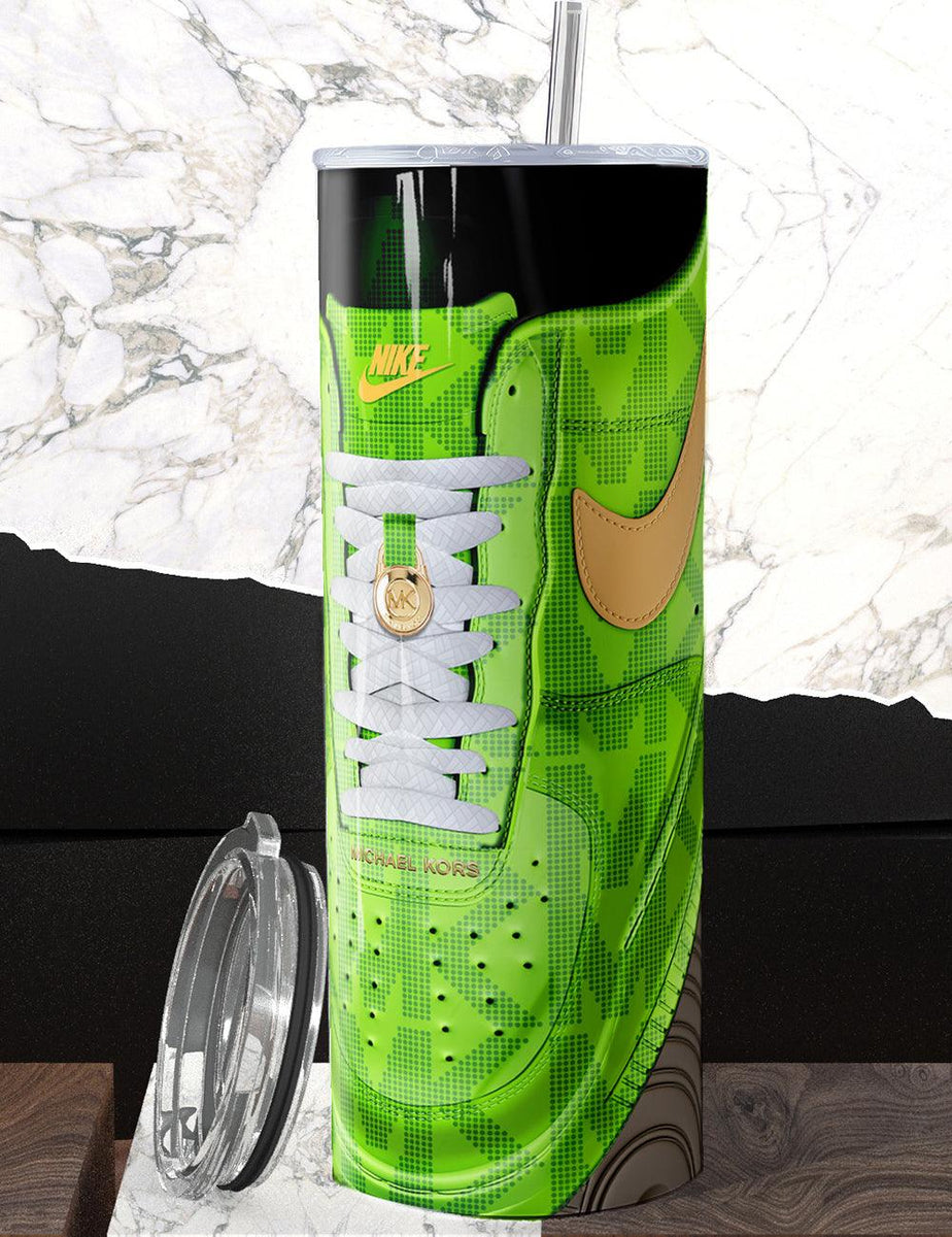 Nike Air x Michael Kors Sneaker Sublimation Tumbler – The Ultimate Blend of Style & Sport