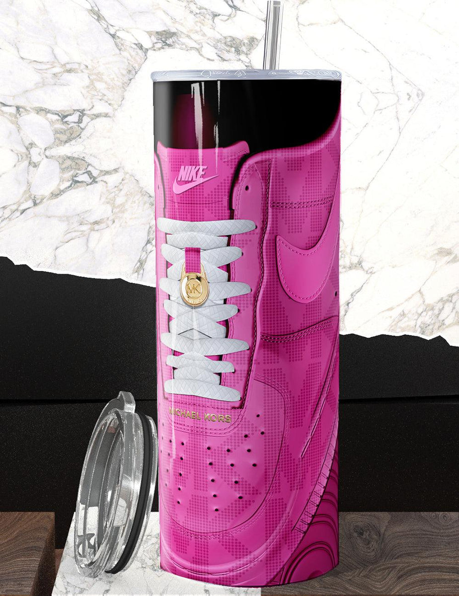 Nike Air x Michael Kors Sneaker Sublimation Tumbler – The Ultimate Blend of Style & Sport