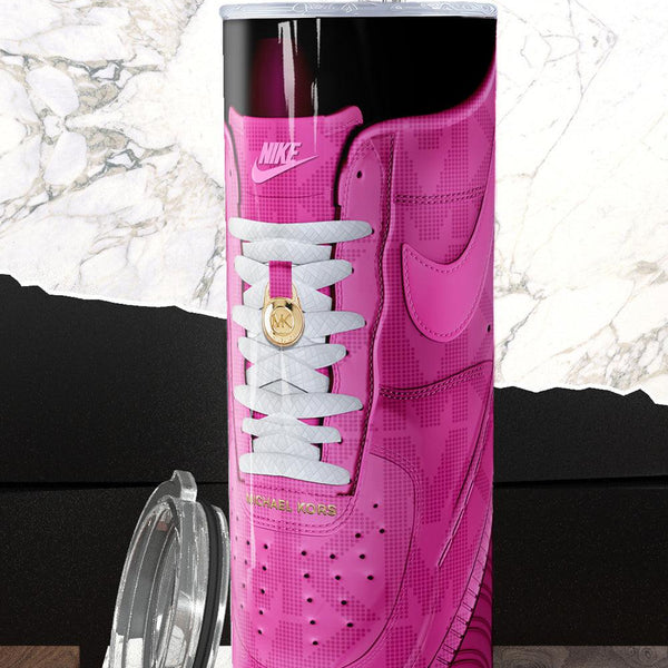 Nike Air x Michael Kors Sneaker Sublimation Tumbler – The Ultimate Blend of Style & Sport