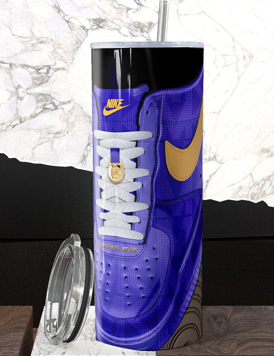 Nike Air x Michael Kors Sneaker Sublimation Tumbler – The Ultimate Blend of Style & Sport