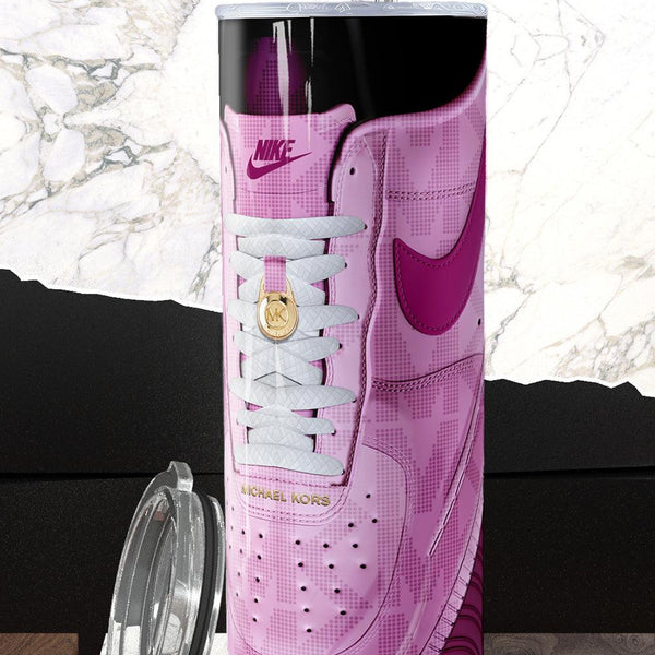 Nike Air x Michael Kors Sneaker Sublimation Tumbler – The Ultimate Blend of Style & Sport